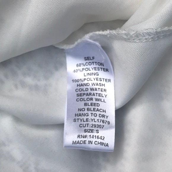 SOLD🛑Ya Los Angeles Cream Lace Fit & Flare Dress - Picture 6 of 8